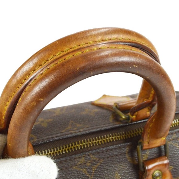 LOUIS VUITTON SPEEDY 25 HAND BAG PURSE MONOGRAM CANVAS MI0941 - Picture 4 of 15